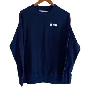 Province of Canada Sweatshirt Unisex Medium Navy Halloween Blue Comfy Logo